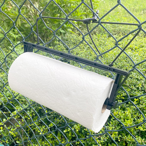 YYST 2 (1) Hanging Paper Towel Holder Portable Paper Towel Holder for RV, Camping,Tent, Grill, Garage, Car Backseat