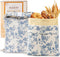 2-Pack Reusable Beeswax Bread Bags for Sourdough & Homemade BreadCotton Waxed Bags