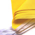 100 Feet Solid Yellow Pennant Banner Flags String, Triangle Bunting Flags for Grand Opening, Birthday Party, Festival