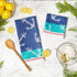 DII Kitchen Dishtowel Set, Anchor's Away Collection, 18x28, Jacquard, 2 Piece