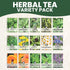 15 Packs 2026 Herbal Tea Garden Seeds | Individual | Season | Non-GMO | Chamomile, Mint, Lavender, Holy Basil & More! |