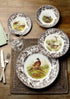Spode Woodland Salad Plate, Pheasant Design, 9” Fine Earthenware Plate for Thanksgiving & Special Occasions