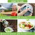 Handheld Spiralizer Vegetable Slicer, 4 in 1 Heavy Duty Veggie Spiralizer for Zucchini, Salad, Carrot, Fruit
