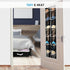 ZOBER Over the Door Shoe Organizer - 12 Mesh Pockets, Space Saving Hanging Shoe Holder