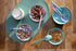 Plastic Spoon Set, Portable Reusable Dinner Scoops for Cereal, Soup, Porridge, Home Kitchen Buffet, Made in USA