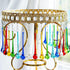 6pcs 5.9inch H&D Mix Color Large Crystal Raindrop Chandelier Prisms Hanging Drops Pendants DIY Parts