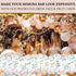 Deluxe Mimosa Bar Supplies Decoration Kit - 93Pcs Drink Tray, Mimosa Bar Sign, But First Mimosas Banner & More - Bridal