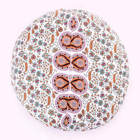 32" Inches Indian round floor pillow Mandala Floor Pillow Cover Seating Cushion Throw Cover Hippie Decorative Bohemian