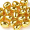 JOYIN 36Pcs Gold Easter Eggs, 2.3" Metallic Plastic Empty Eggs Fillable for