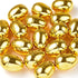 JOYIN 36Pcs Gold Easter Eggs, 2.3" Metallic Plastic Empty Eggs Fillable for