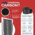Air Filter Factory Replacement for GE WB02X11550 - 2-Pack Microwave Oven Charcoal Carbon Vent Filter, 2.18 x 10.4 x
