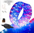 WYZworks 108LEDs 10ft LED USA Patriotic Rope Lights, Outdoor ETL Certified Waterproof Permanent Light