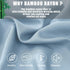 Pillow Cases Standard Size 2 Pack - Bamboo Rayon Cooling Pillowcases with Envelope Closure, Cool Breathable Pillow Case