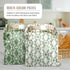 Cozy Set Bread Reusable Bread Bag for Home Bakers | USA Brand | Charming Bread Designs (Green Ornamental)