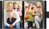 Pioneer Photo Albums Mini Photo Album - 36-Pocket 4x6-Inch "Photos" Strap Sewn Leatherette Cover, Black