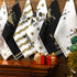 6 16 24 Inch, 6 Hosuly Pcs Gold Christmas Kitchen Towels Decorative Dish Towel Decor Elk Absorbent Dishtowels Winter