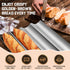 Baguette Bread Pan, Premium Nonstick Perforated Baguette Pan for French Bread Baking, 4 Loaves Baguette Baking Tray for Sourdough, Italian Bread, Perfect for Creating Crisp Golden-Brown Crust by Pavsrmy