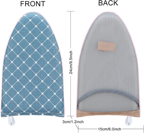 CINPIUK Garment Steamer Ironing Gloves, Anti Steam Mitt, Heat Resistant Garment Steamer Accessories, Blue