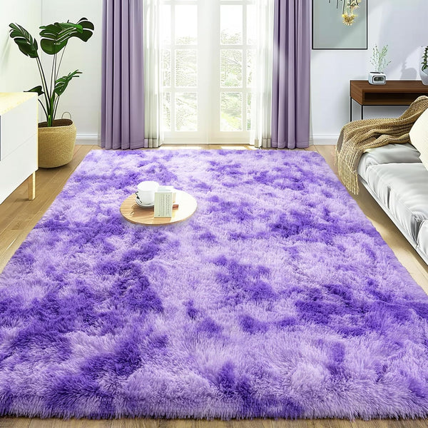 Super Fluffy Rug for Bedroom, 4x6 Shag Fuzzy Area Rug for Living Room, Non Slip Throw Rugs for Kids