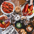 2 2 2 2 Crab Crackers and Tools - Crab Leg Crackers and Tools Including Lobster Crab Crackers Lobster Shell Forks