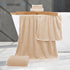 Hemming Set 2 2 2 6 TENSTARS Luxury Silk Towel - Light Thin Quick Drying - Bath Towels Hand Towels Washcloths - Ultra