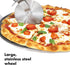 OXO Steel 4" Pizza Wheel, Durable Stainless Steel Kitchen Tool