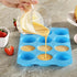 2PCS Silicone Oreo Molds: LCCOWOT 12 Cavity Round Baking Mold for Chocolate, Cookie, Mini Cake, Dishwasher Safe