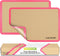 Nutrichef 2 Non-stick Silicone Baking Mats, 24.4 x 16.5 IN, Pink, Oven-safe Up to 480°F