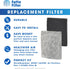 FLT200 Air Purifier Filter Compatible with GermGuardian Filter Q for AP201/AC225 Air Purifiers - Pack of 4