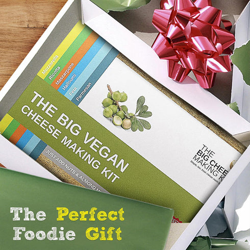 Mozzarella, 6 20 The Big Vegan Cheese Making Kit - DIY Vegan Cheese Starter I Cheese Making Supplies for Ricotta, Feta
