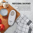 Farberware Compact Battery Operated Automatic Can Opener, Hands-Free for Any Size Can, Aqua