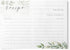 Farmhouse Greenery Recipe Cards from Dashleigh, 48 Cards, 4x6 inches, Water-Resistant, Sage Green and White
