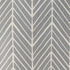 Large Gray Herringbone Storage Bin with Handles