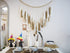 35'' 36'' Decocove Large Macrame Wall Hanging with Wood Beads - Bohemian Wall Decor for Bedroom, Living Room