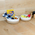 NaturalCozy 5-Piece Round Small Woven Baskets Set, Cotton Rope Baskets for Organizing Toys, Fruits, Remotes, Key Tray