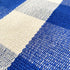 Ukeler Layered Door Mats, Washable Blue and White Buffalo Check Kitchen Rugs, 51.2''×23.6''