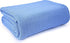 Linteum Textile Supply Blue Hospital Thermal Blanket 66x90 Inch 100% Cotton, Soft