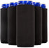 QualityPerfection Slim Can Cooler Sleeves, 6 Units Insulated Neoprene for 12 oz Tall Skinny Beverage
