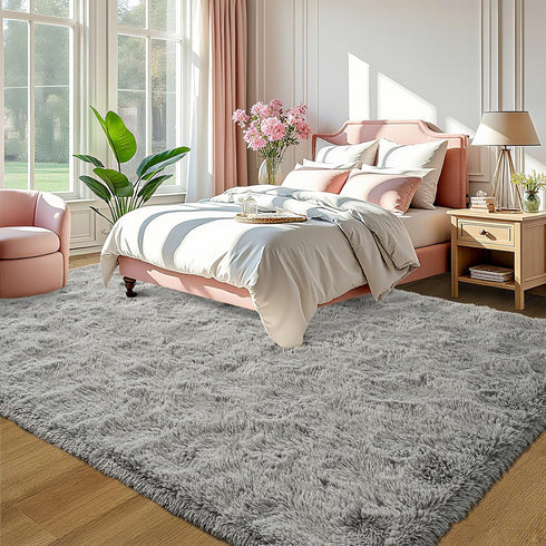 6x9 LOCHAS Ultra Soft Indoor Modern Area Rugs Fluffy Living Room Carpets for Children Bedroom Home Decor Nursery Rug