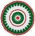 One Piece 19 Inch Christmas Doily Crochet for Dressers and End Tables