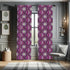 Lunarable 2-Panel Sun and Moon Window Curtains, Celestial Fantasy with Constellations on Purple, 28" x 63", Multicolor