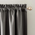Sun Zero Oslo Theater Grade Extreme Total Blackout Curtain Panel - 52" x 95", Gray