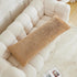 Uhamho Body Pillow Cover Large Fluffy Shaggy Lumbar Full Body Pillowcase 21