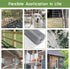 TONGMO 24" 50' 1inch 19 x Hardware Cloth, Mesh Galvanized Chicken Wire Fence, Gauge Welded Wire Roll,Garden Fence