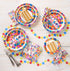 American Greetings Confetti Birthday Party Supplies, Dessert Plates, 36-Count