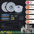 Dryer Repair Kit for Maytag Neptune 3000 Series: Drum Rollers, Belt, Idler Pulley, 12001541, 303373K, W10116741