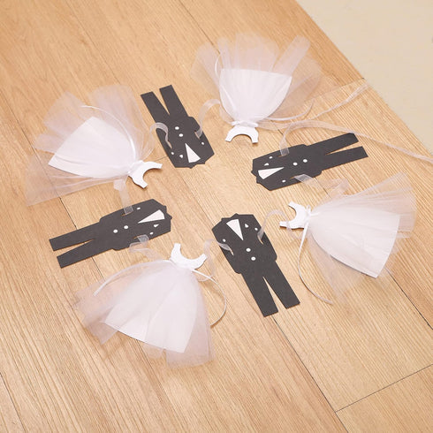 Bridal Shower Decorations - Wedding Banners, Engagement Party Table Decor, Bride to Be Chair Banner