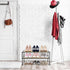 Closet, Countryside 2-Tier Seville Classics Sturdy Freestanding Storage Shelf for Bedroom, Entryway, Dorm Room