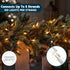 Indoor,200(2x100) Light,43FT Joiedomi Christmas String Lights Mini Warm Fairy Lighting Decor for Patio Dorm Classroom