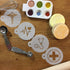 Medical Symbols Cookie Stencil Set C992 by Designer Stencils Beige/Semi-Transparent, 2.5 x 2.5
